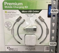 Micro USB Premium Mobile Charging Kit