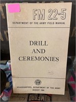 1958 FM 22-5 Drill & Ceremonies Army Manual
