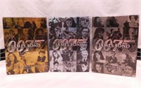 3 James Bond DVD movie box sets: 1 - 2 - 4