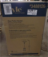 0Style Selections gas patio heater