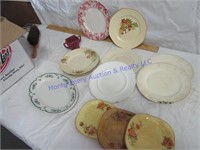 BOX OF DISHES-PLATES