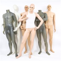 FULL SIZE DISPLAY MANNEQUINS LOT OF 6