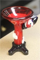 Murano Clown Stem Bowl (?)