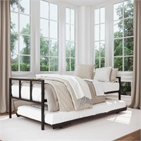 Milliard Twin Daybed w/ Trundle  Metal Frame