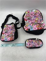 NEW 3pc Backpack Set