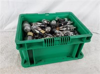 #5 Bin Of Vacuum Tubes In Boxes Loose Larger Size