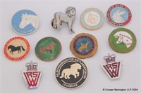 Collection of  Pony Badges/Brooch/Wrvs Pins