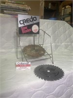 Credo saw blade display rack
