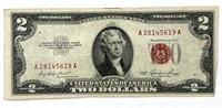 Series 1953 Two Dollar Red Seal Note