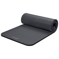 Retrospec Solana Yoga Mat 1" Thick w/Nylon Strap