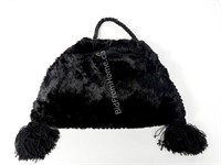 FUR MUFF WITH CHANGE PURSE