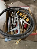 METAL SAW WRENCHES PLIERS AIR HOSE