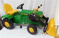 Plastic JD 3650 Pedal Tractor w/ Loader