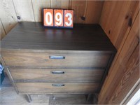 Solid Wood 3 Drawer Dresser