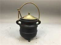 Cast Iron Brass Fire Starter Smudge Pot