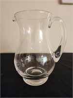 Beautiful glass pitcher