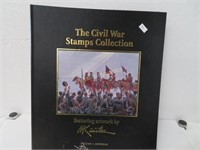 Civil War Stamp Collection w/ artwork