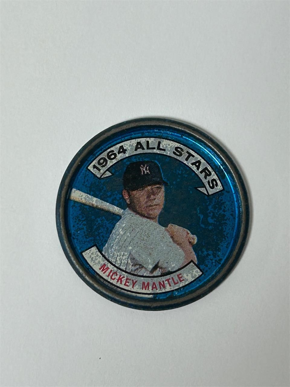 1964 Topps Coin Mickey Mantle #131 Right-Handed