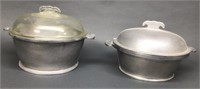 Two Guardian Service Casserole Dishes W/ Lids