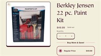 Berkley Jensen 22 pc. Paint Kit