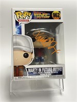 Autograph Back to Future Funko Pop