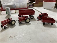 IH Farm Toy Tractors and Implements