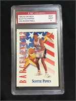 1992-93 Skybox Scottie Pippen Graded Card