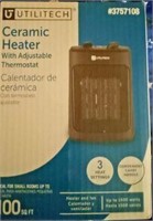 CERAMIC HEATER WITH THERMOSTAT 3757108
