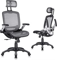 GABRYLLY Ergonomic Mesh Office Chair  Grey