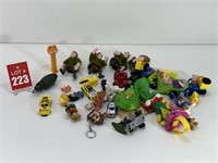 Assortment of Childrens Character Toys