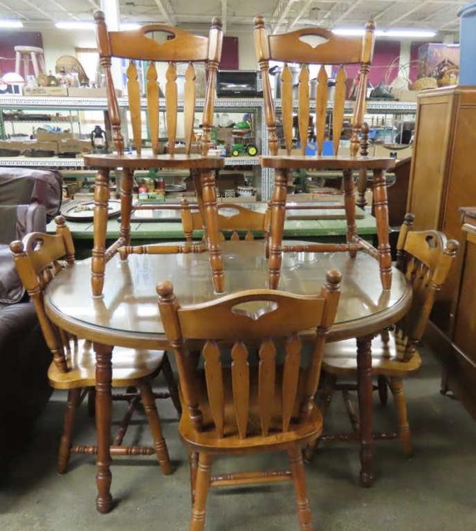 Table w/6 Chairs