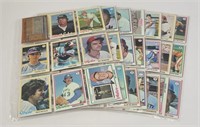 Lot of Vintage 1978 Topps Baseball Cards