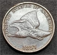 1857 Flying Eagle Cent High Grade