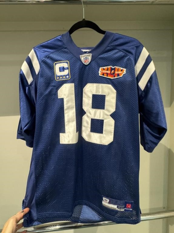 Colts Manning Super Bowl NFL Jersey