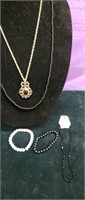 Collection of Black & White Jewelry