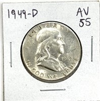 1949-D Franklin Half Dollar