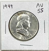 1949 Franklin Half Dollar