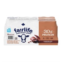 18-Pk 340 mL Fairlife Chocolate Protein Shake