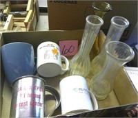 Bud Vases / Mug Lot