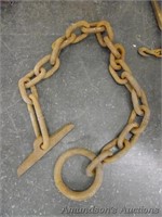 Boom Log Mooring Chain 4-5' Long