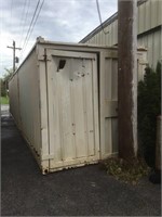 40' Shipping Container w/ Fold Down Sides-