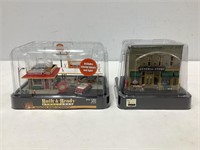 Two Woodland Scenics HO Scale Buildings