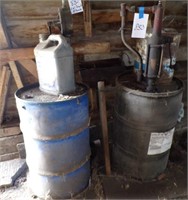 2-Oil Drums & pumps