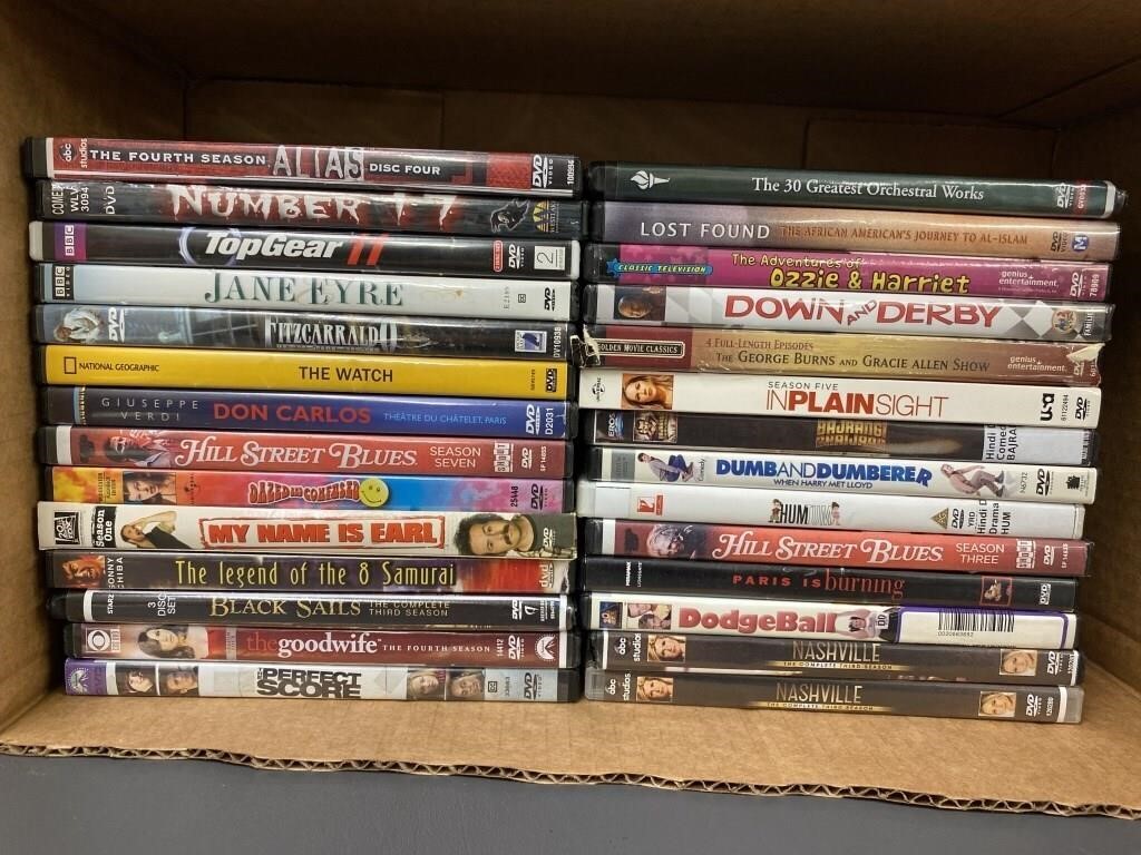 Collection of 25+ DVD Movies