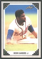 Deion Sanders Atlanta Braves