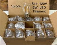 Box of 15 Light Bulbs