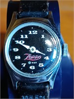 RARE US TIMES ZORRO WATCH ORIGINAL BAND WORKING