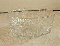 Arcoroc Cut Crystal Bowl