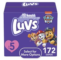 Luvs Diapers Size 5, 172 Count