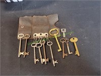 Gamewell Police Call Box Brass Key & More